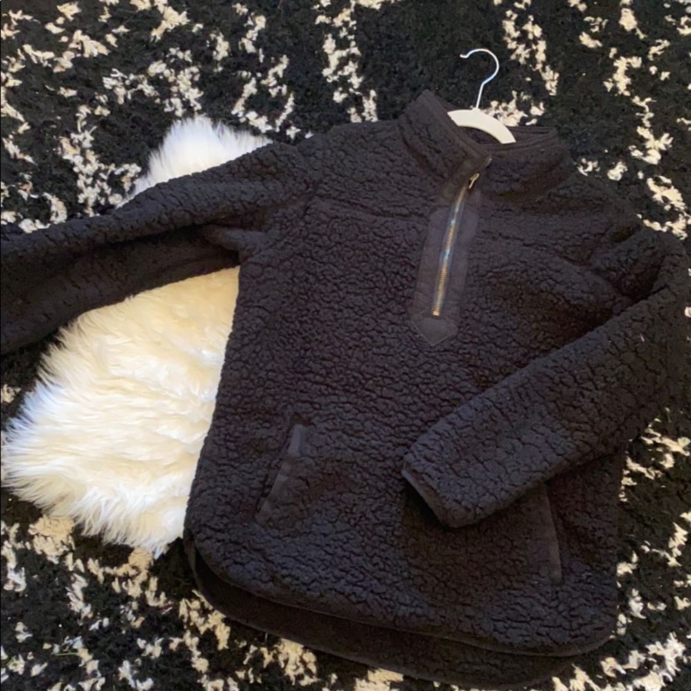 Shearling Pullover